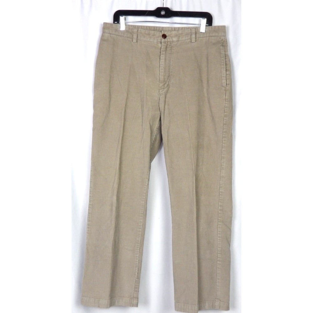 Vineyard Vines 100% Cotton Straight Leg Khaki Corduroy‎ Club Pants Men's 34 X 30